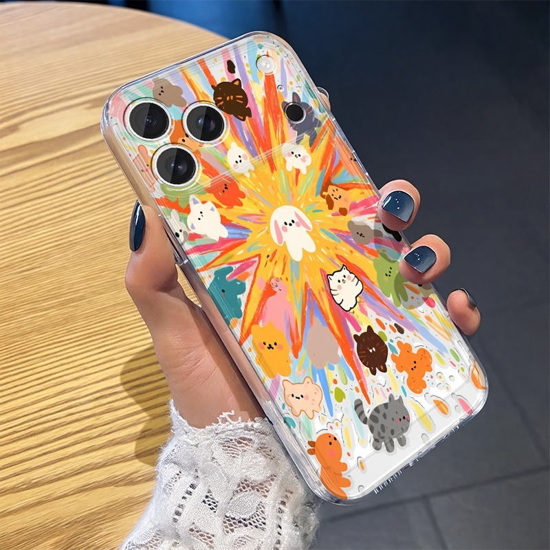 Apple Iphone 15 - Funny Cartoon Phone Case for IPhone