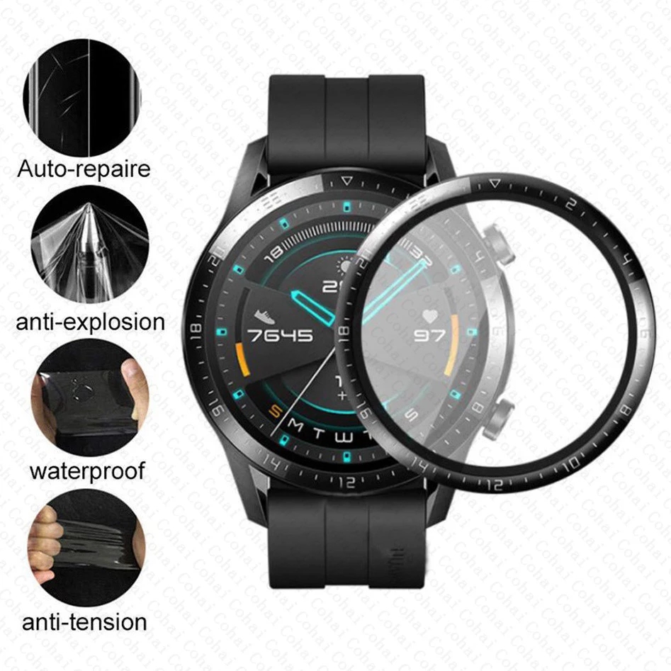 Tempered Glass For Huawei Watc - Titan Smartwatch Accessories recension och pris