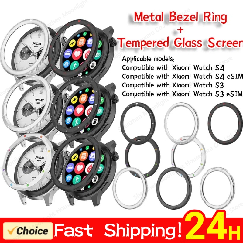 Metal Bezel for  Xiaomi Watch  - Xiaomi Smartwatch S4 Accessories recension och pris