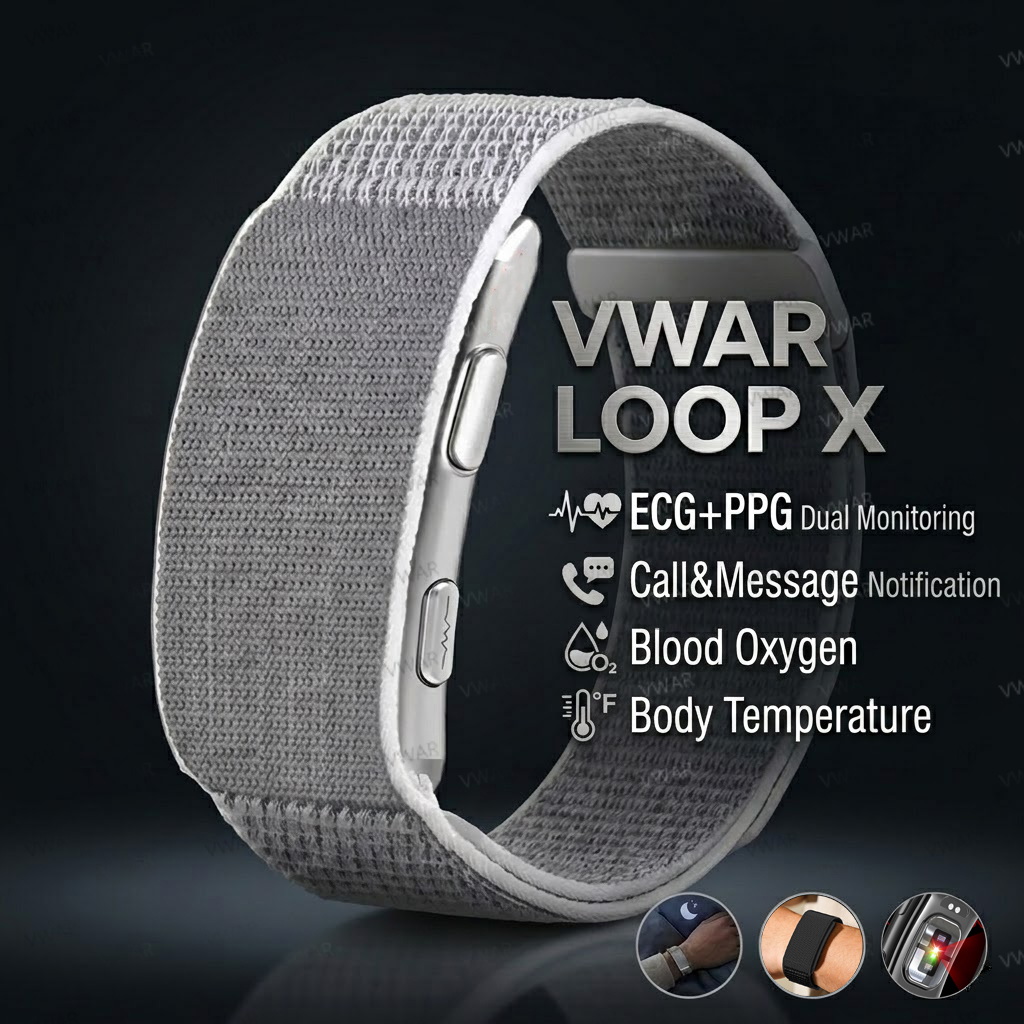 VWAR Loop X ECG Smart Bracelet - Smartwatch X recension och pris