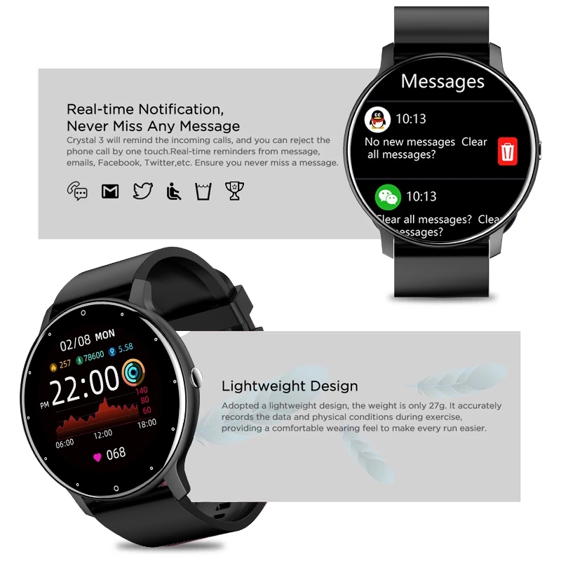 LIGE 2026 Smart Watch Women Me - Smartwatch Instagram recension och pris
