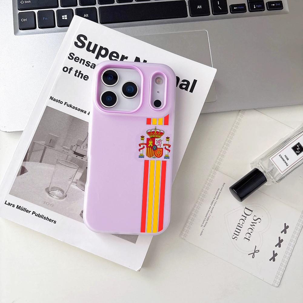 Spain LOGO Espana Red Yellow L - Apple Iphone 15 Pro Max recension och pris