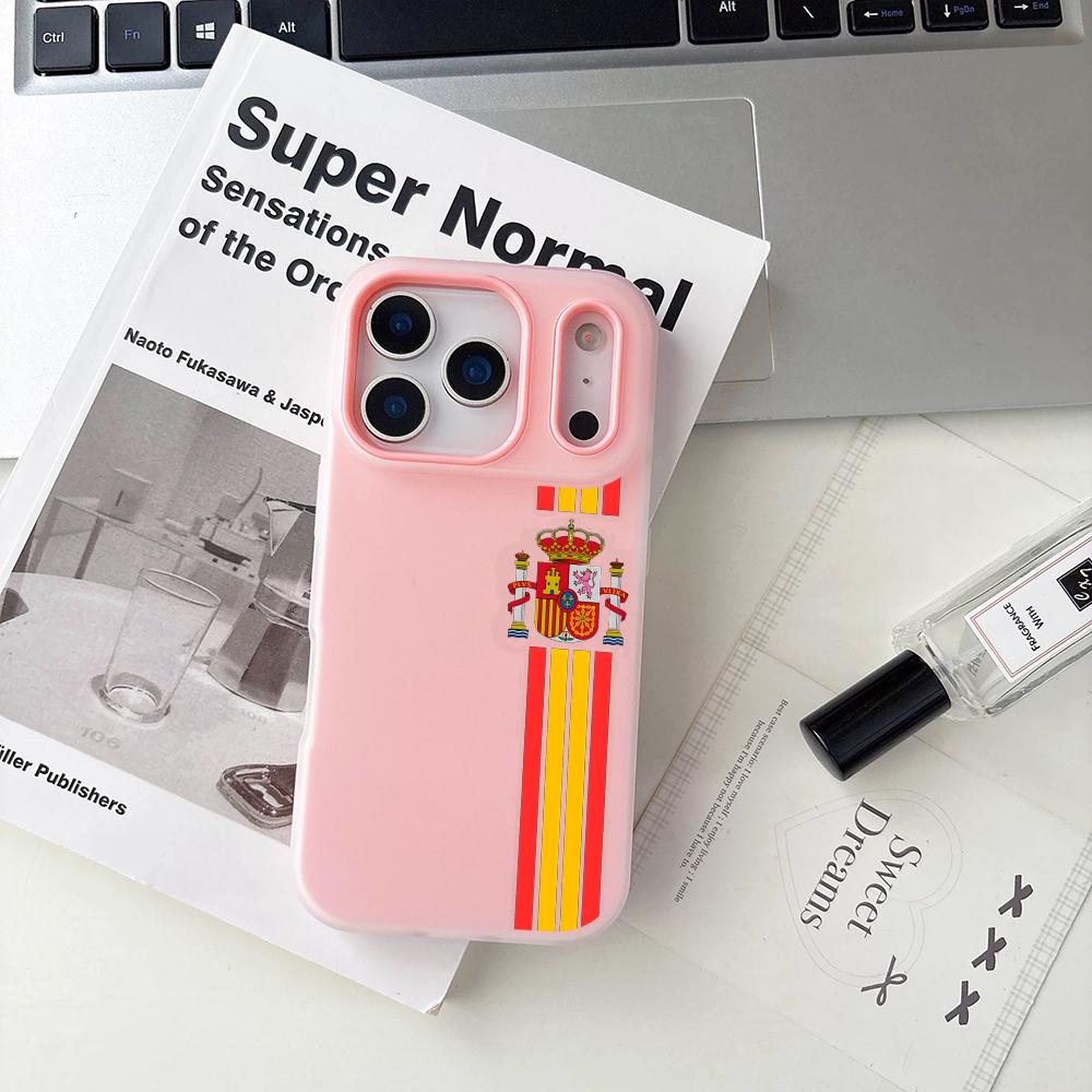 Spain LOGO Espana Red Yellow L - Apple Iphone 15 Pro Max recension och pris