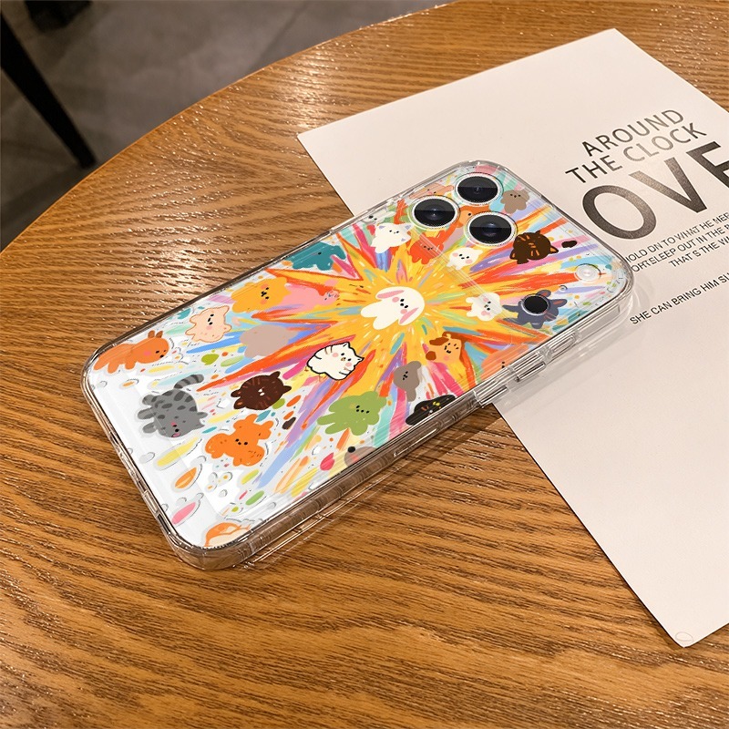 Funny Cartoon Phone Case for I - Apple Iphone 15 recension och pris