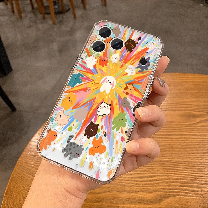 Funny Cartoon Phone Case for I - Apple Iphone 15 recension och pris