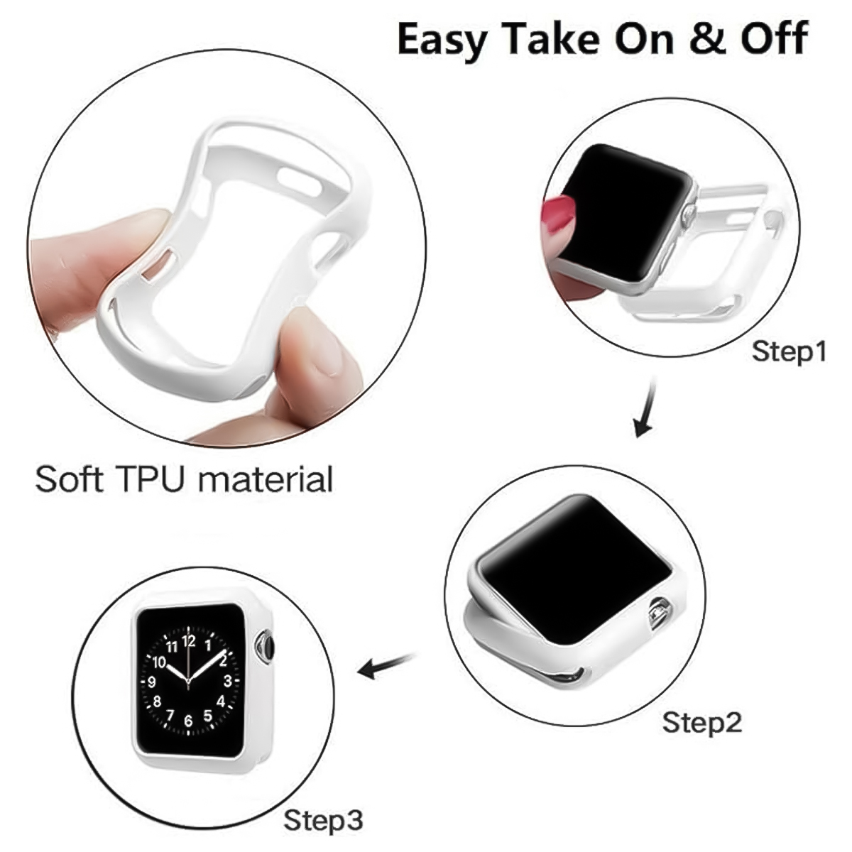 TPU Silicone Case For Huawei W - Garmin Smartwatch Accessories recension och pris
