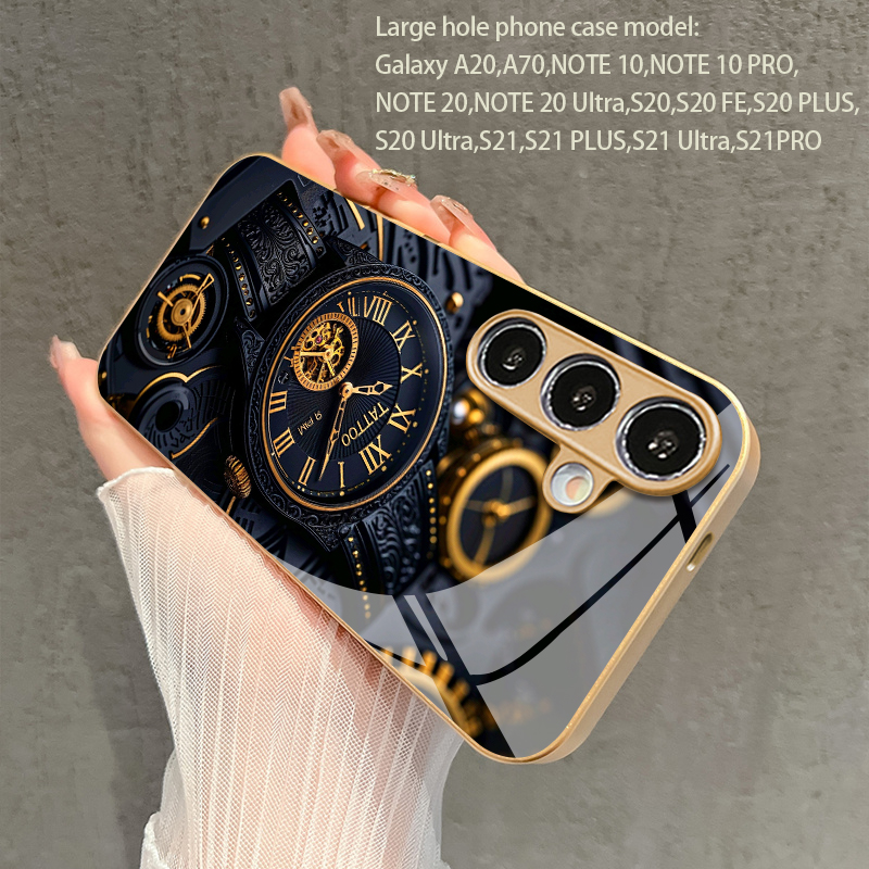 Mechanical Gold Watch Pattern  - Watch Face Protector recension och pris