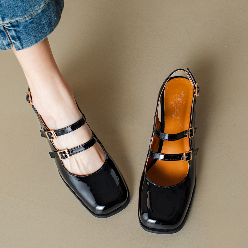 Elegant Women's High Heels Mar - Leather Classic Strap recension och pris
