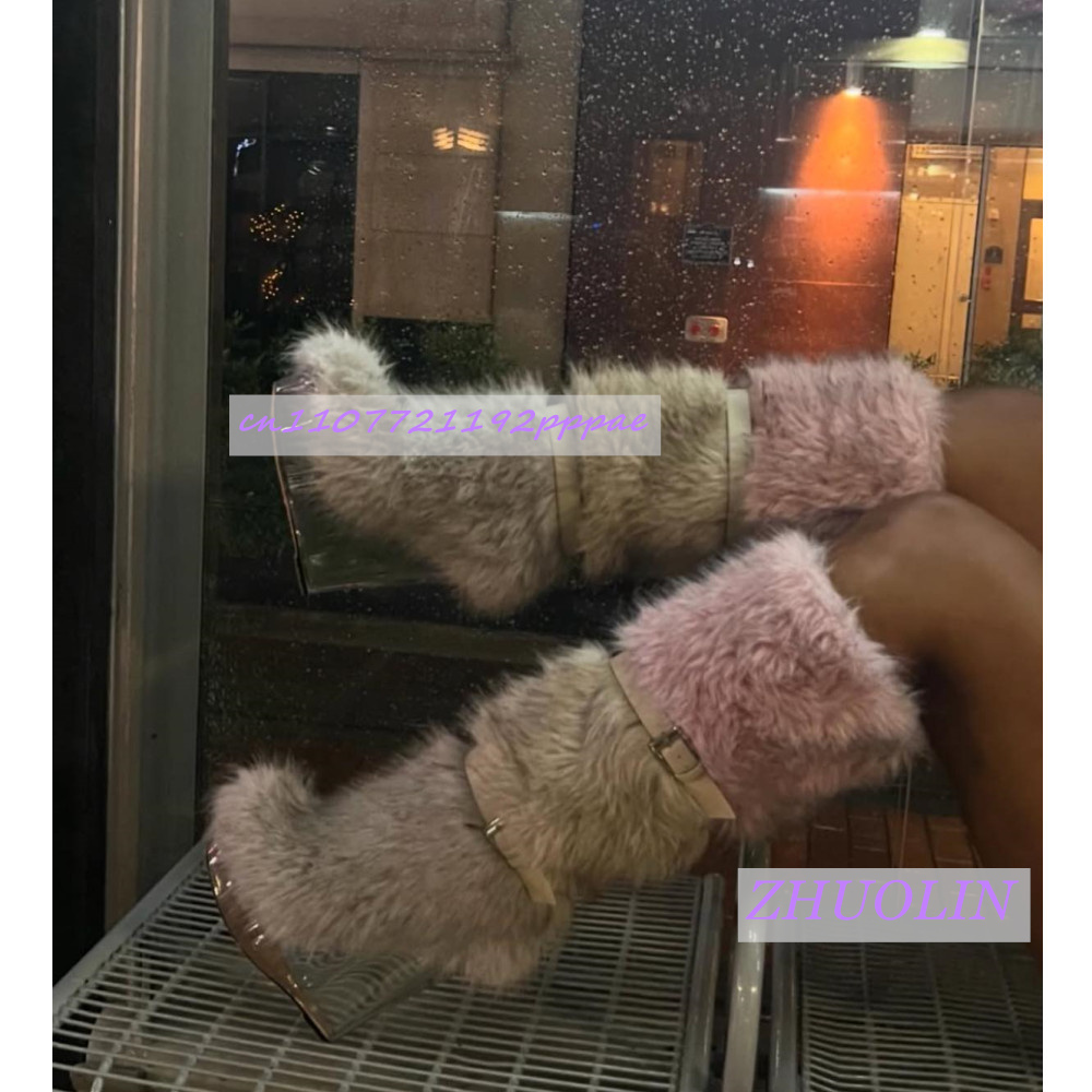 Winter Gradient Furry Transpar - Leather Classic Strap recension och pris