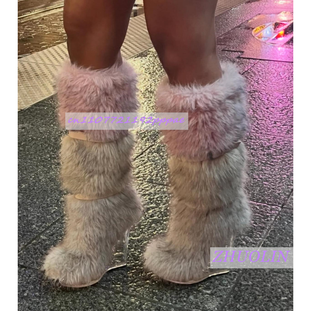Winter Gradient Furry Transpar - Leather Classic Strap recension och pris