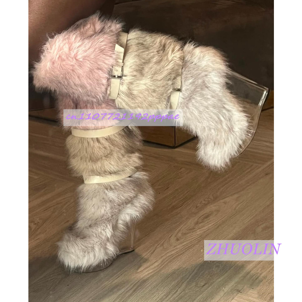 Winter Gradient Furry Transpar - Leather Classic Strap recension och pris