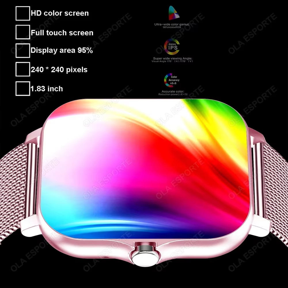 1.83'' Waterproof Smart Watch  - Smartwatch Instagram recension och pris