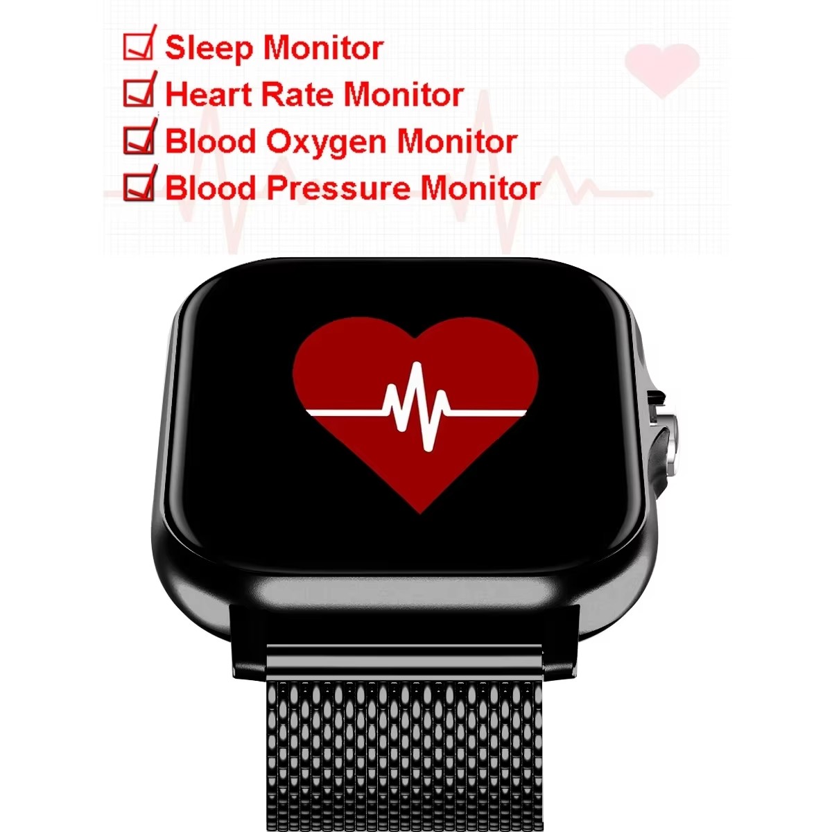 1.83'' Waterproof Smart Watch  - Smartwatch Instagram recension och pris