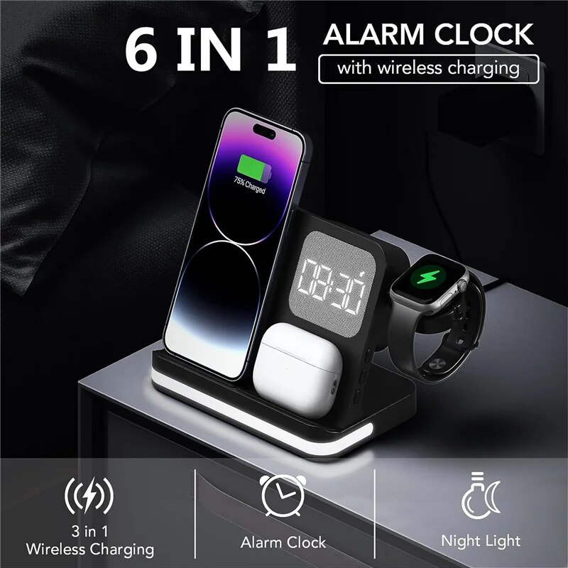 Wireless Charger Stand For iPh - Smartwatch Ac recension och pris