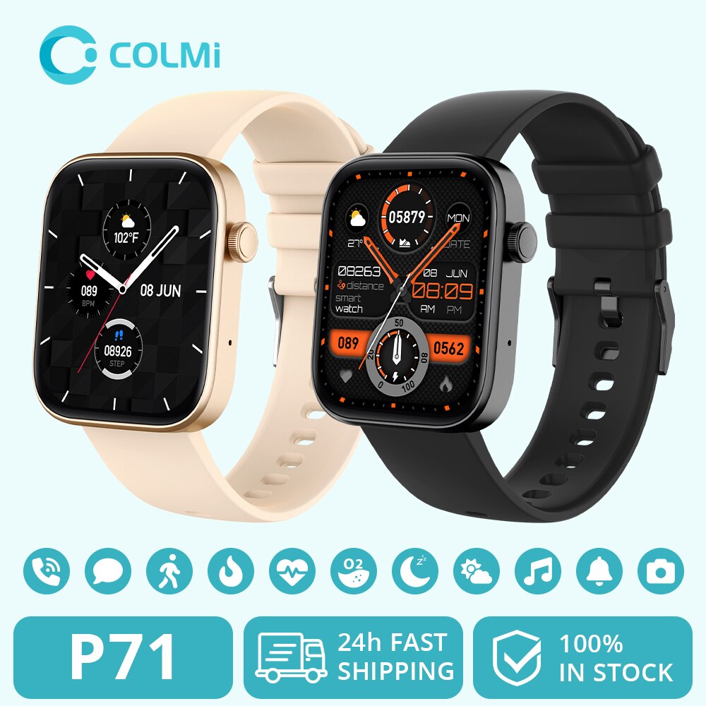 COLMI P71 Voice Calling Smartw - Smartwatch Instagram recension och pris