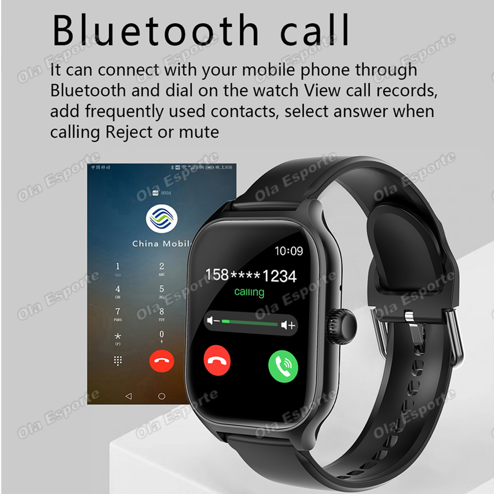 Men Women Smart Watch 2.01'' W - Smartwatch Instagram recension och pris