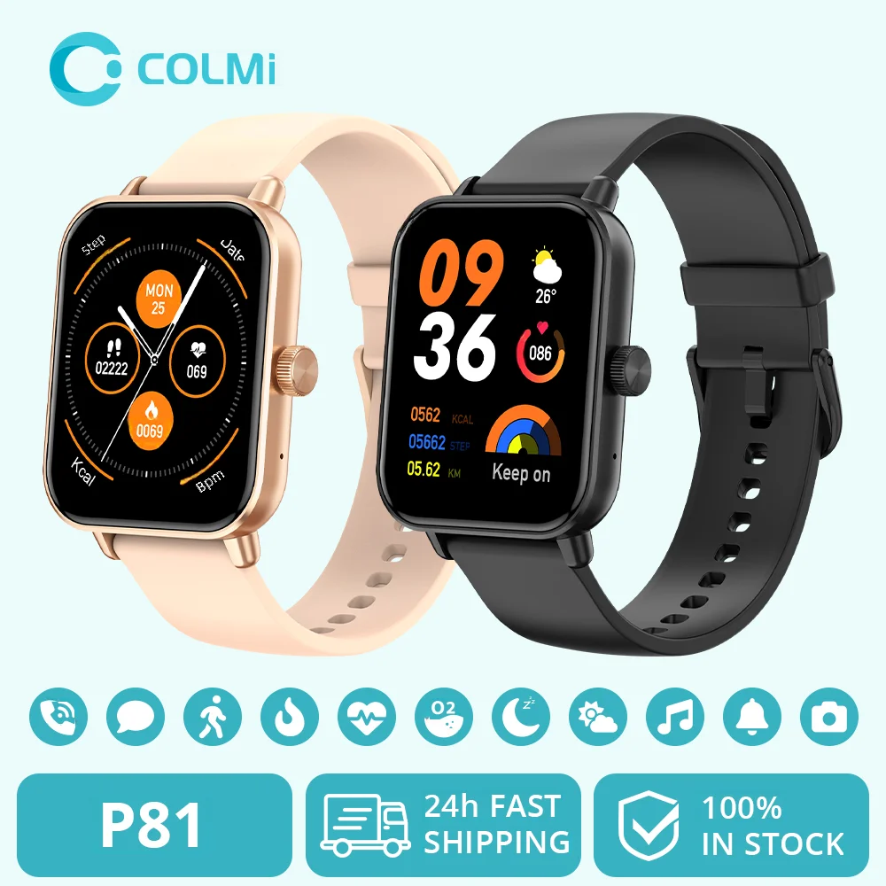 COLMI P81 Voice Calling Smart  - Smartwatch Instagram recension och pris