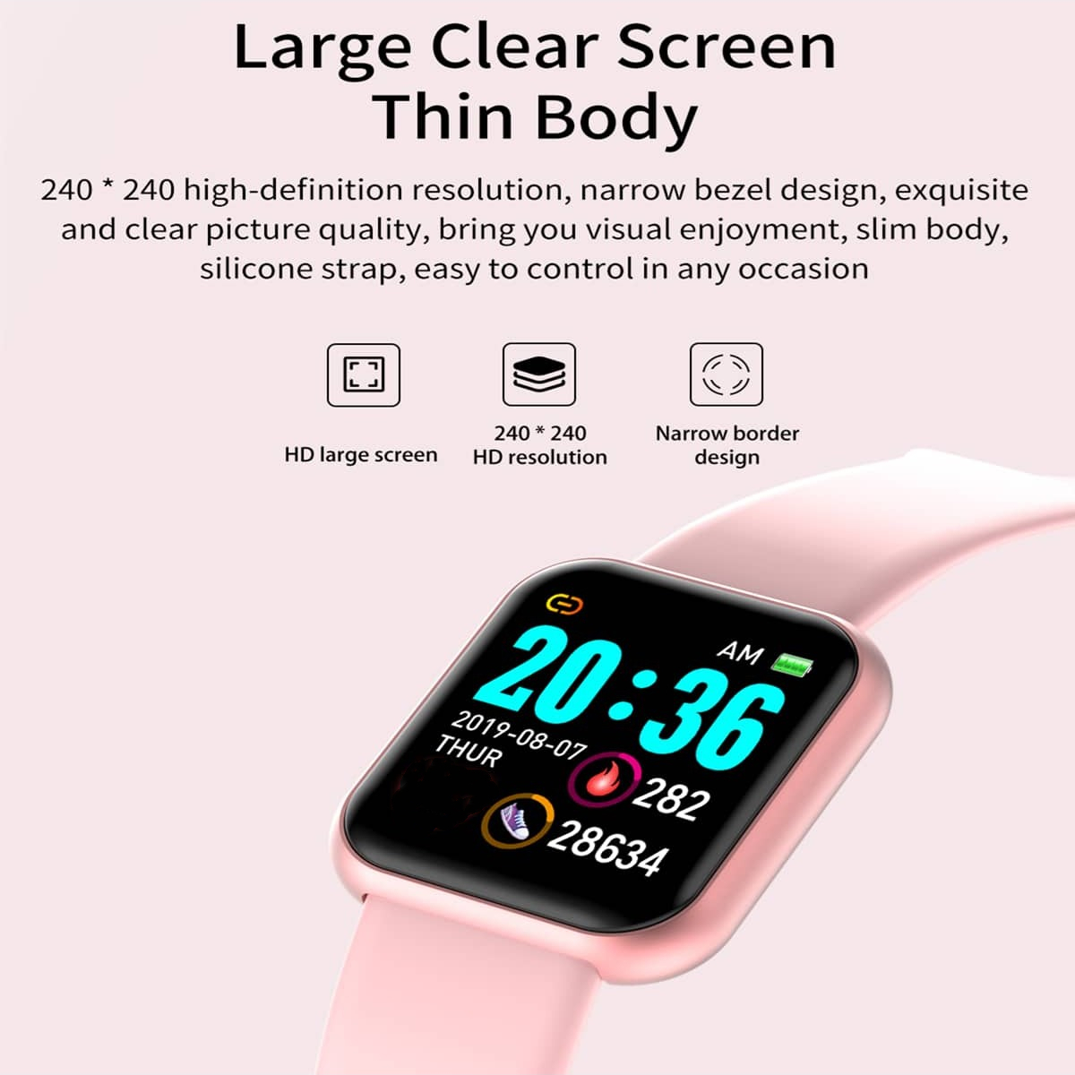 Multifunctional Smart Watch Me - Smartwatch Instagram recension och pris