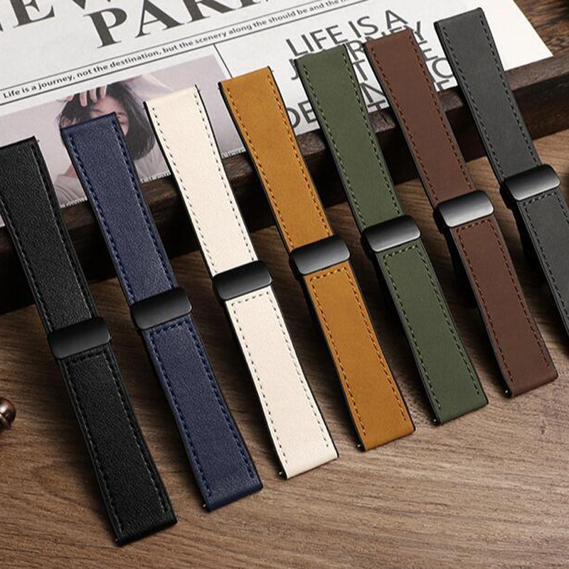 20 22mm 18mm Leather+Silicone  - Xiaomi Smartwatch S4 Accessories recension och pris