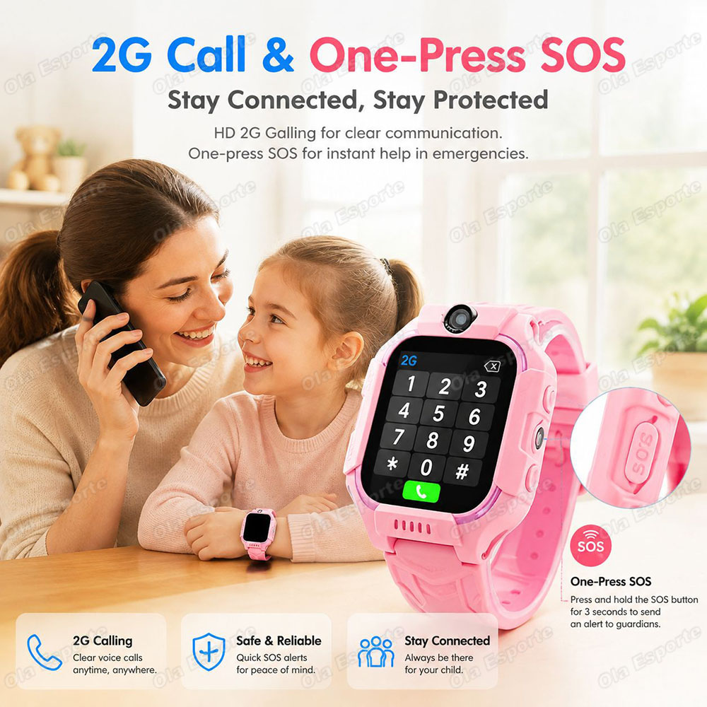 2026 New 5G Kids GPS Smart Wat - Smartwatch Id recension och pris