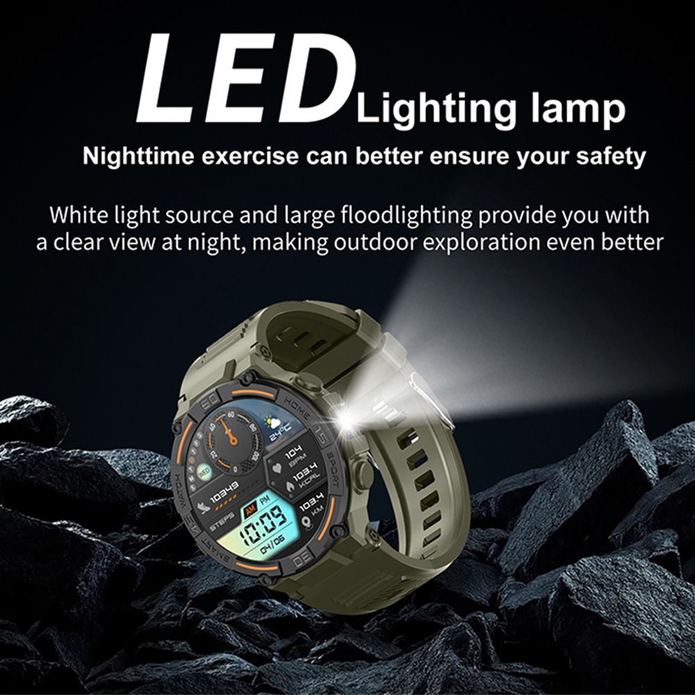 Outdoor Military Rugged Smartw - Smartwatch Faces recension och pris
