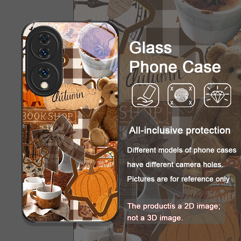Retro Autumn Leaves Pumpkin Pl - Huawei Mate 60 recension och pris