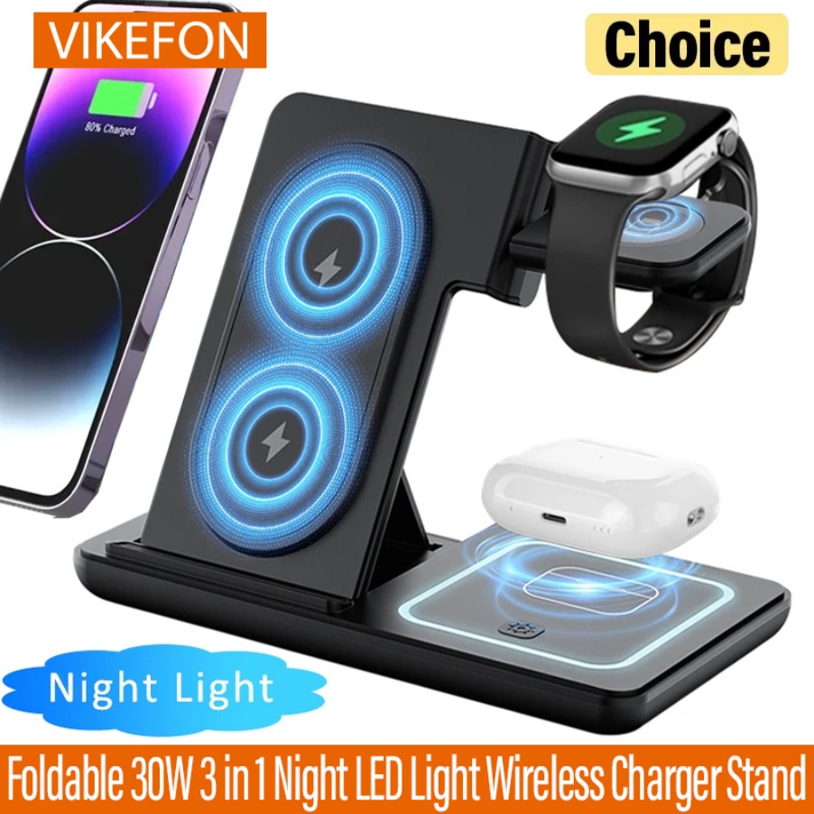 3 in 1 Foldable Night LED Ligh - Smartwatch Ac recension och pris