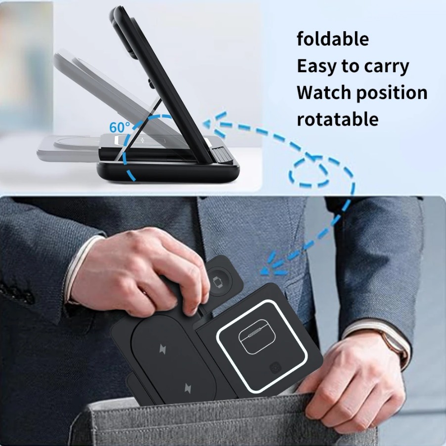 3 in 1 Foldable Night LED Ligh - Smartwatch Ac recension och pris