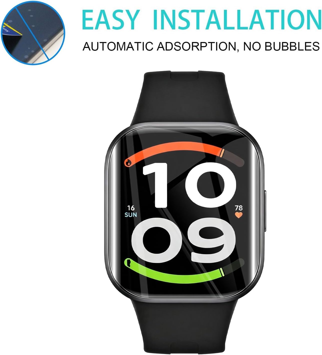 1-5PCS Soft Hydrogel Film For  - Watch Face Protector recension och pris