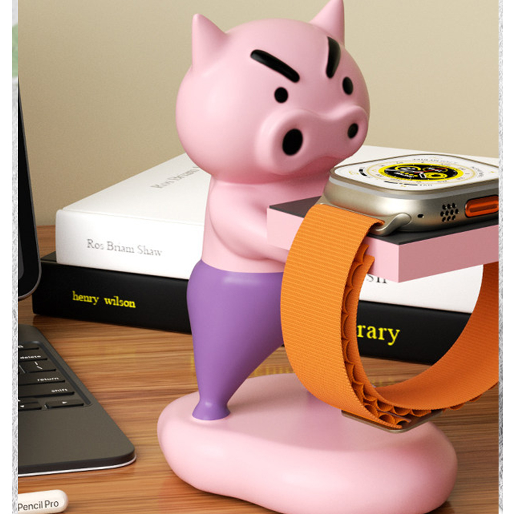 Cute Fashion Cartoon Pig Charg - Smartwatch Watch Accessories recension och pris