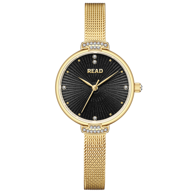 READ Women Quartz Watch | Blac - Stainless Mesh Band recension och pris