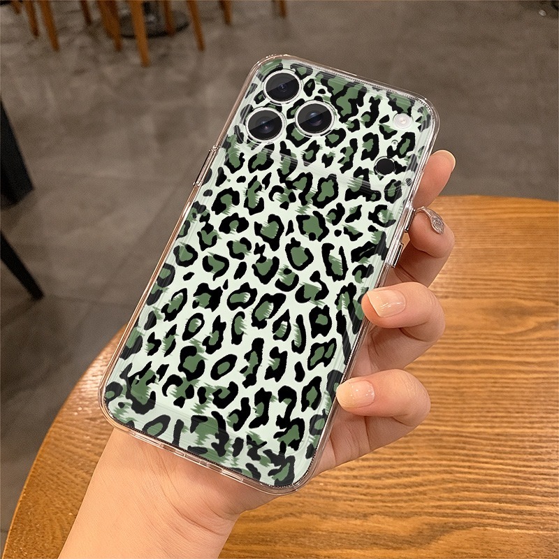 Leopard Print Phone Case for I - Apple Iphone 15 recension och pris