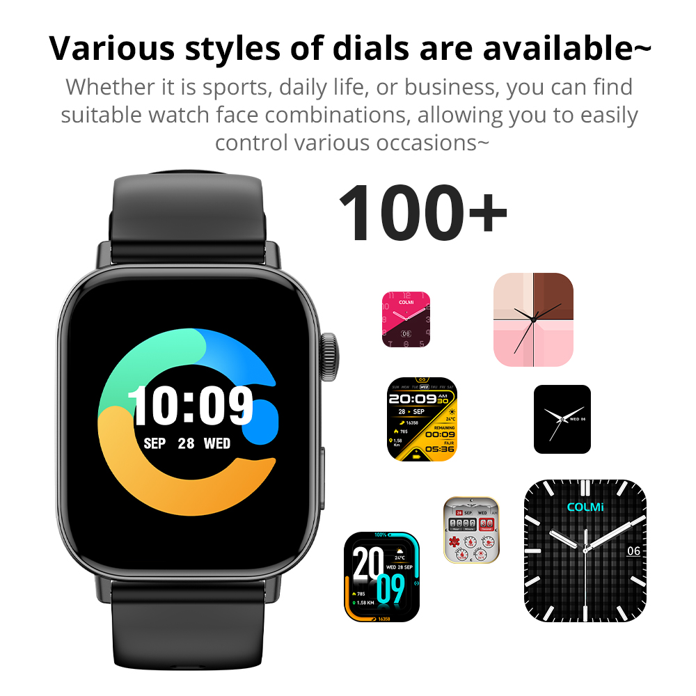 New COLMI C8 Max Voice Calling - Smartwatch Instagram recension och pris