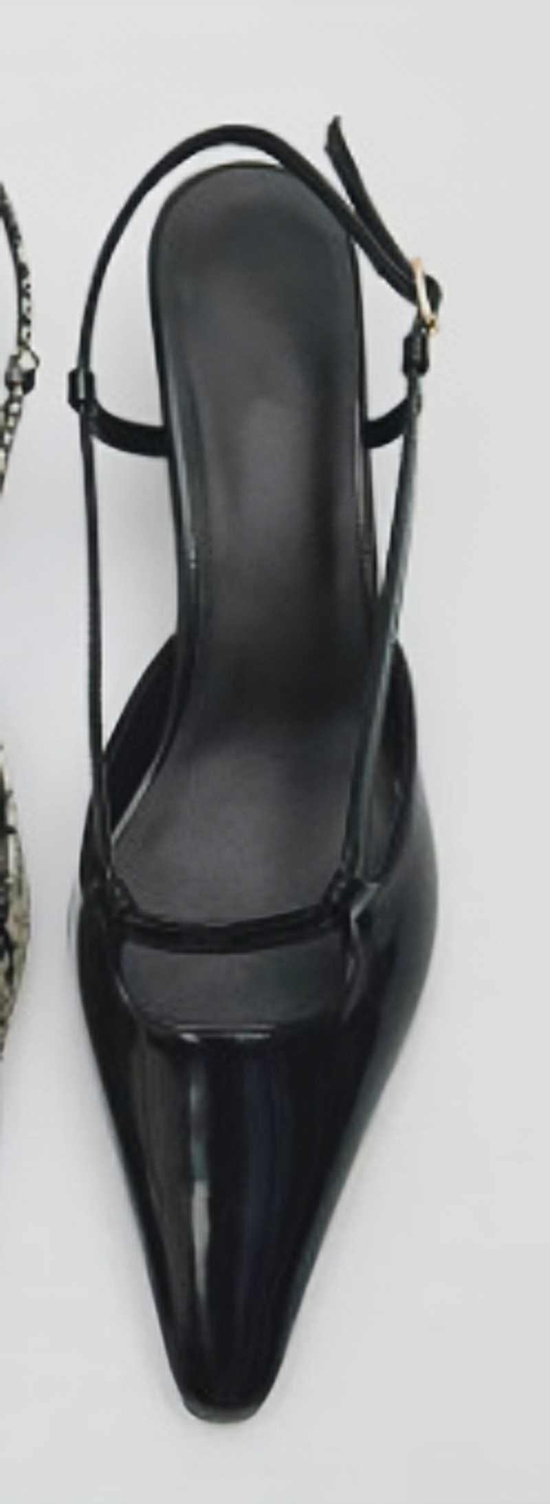 Women's Slingback Pointed Toe  - Leather Classic Strap recension och pris
