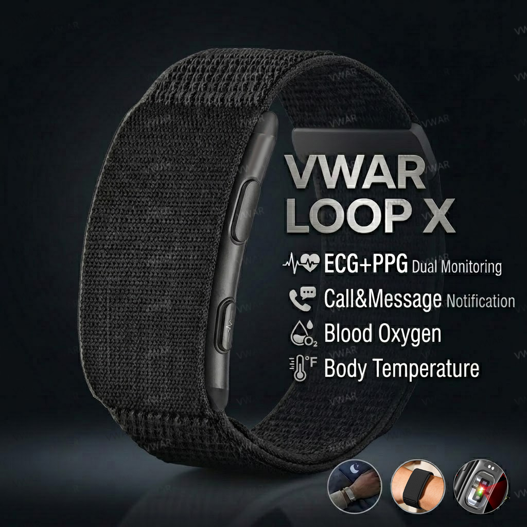 VWAR LOOP X ECG Smart Bracelet - Smartwatch X recension och pris
