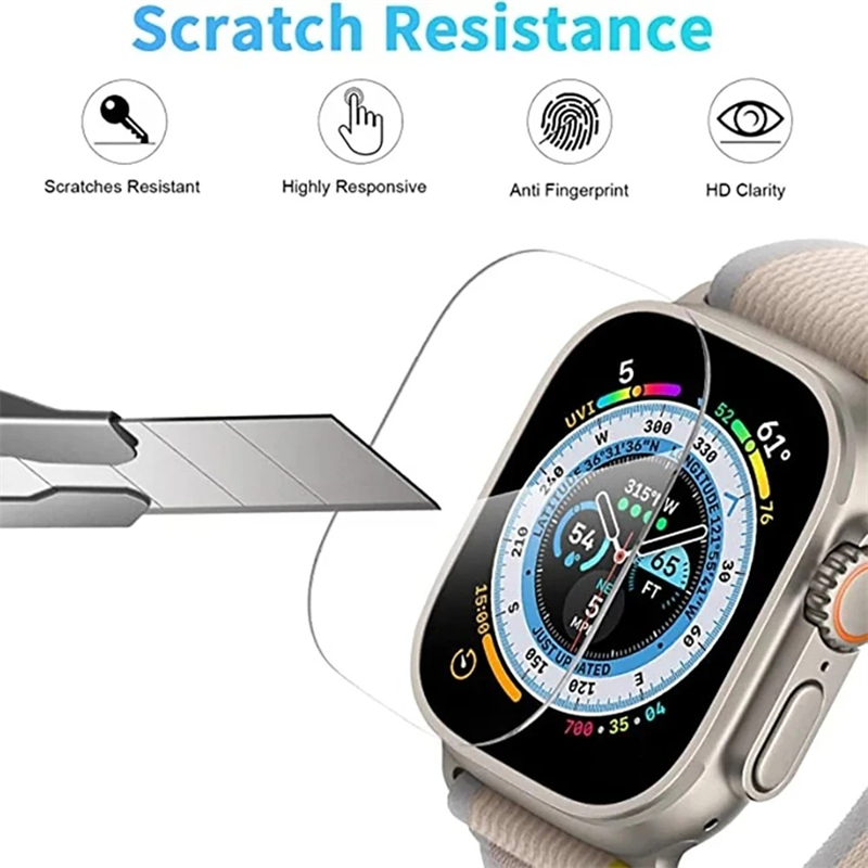 Tempered Glass for Apple Watch - Watch Face Protector recension och pris