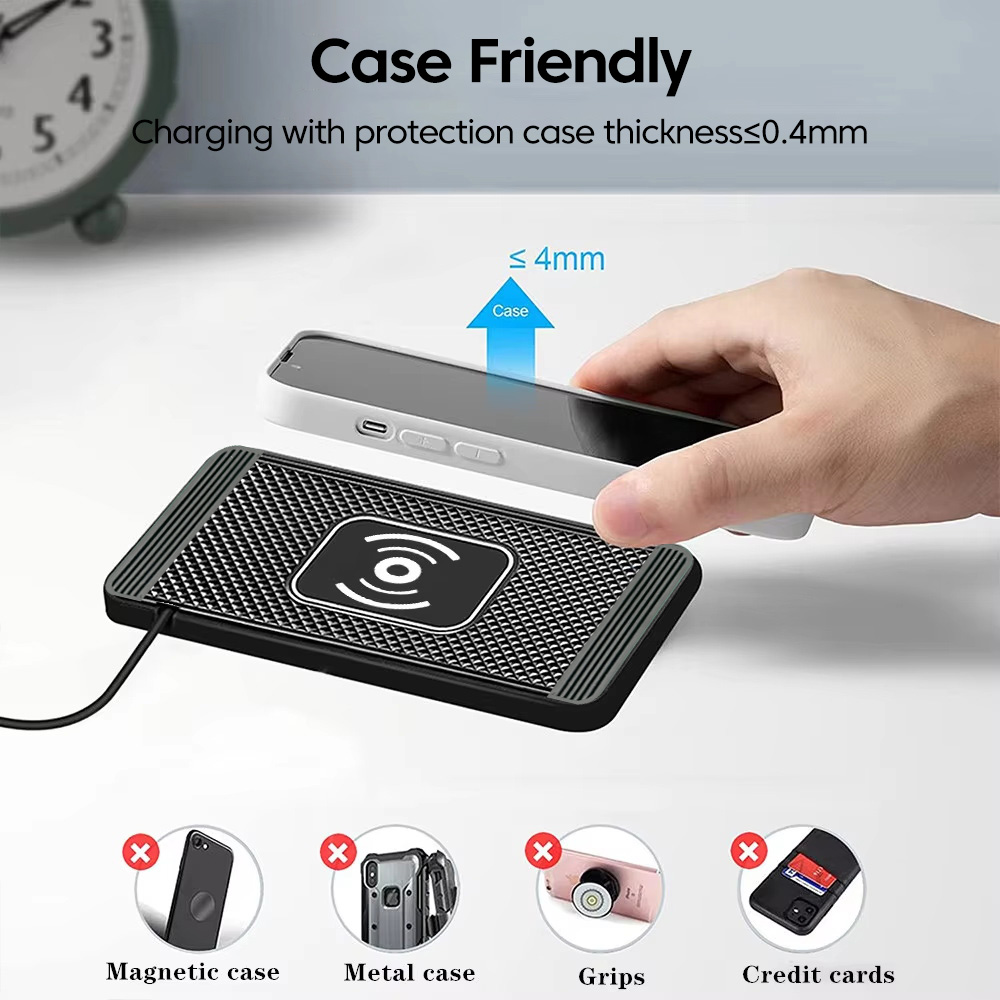 15w Wireless Charger Car Anti- - Smartwatch Ac recension och pris